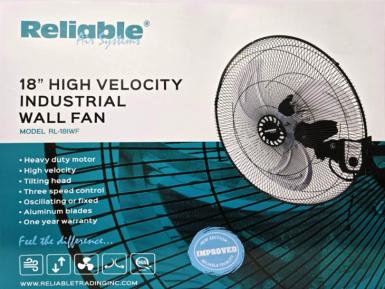 Abanico Pared 18" Metal