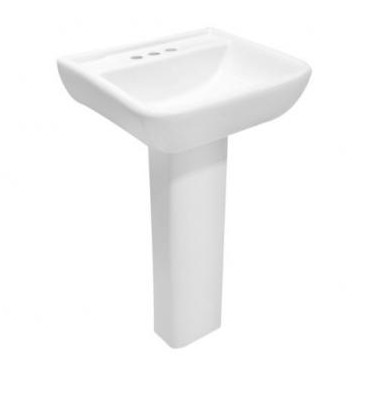 Set Lavamano + Pedestal Goya Bl