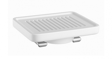 Jabonera Cromo Delfina