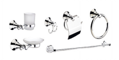 Set Acc Bano Barella Cromo 6 Pcs