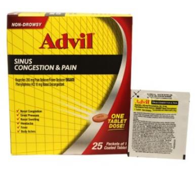 Advil Sinus Congestion & Pain