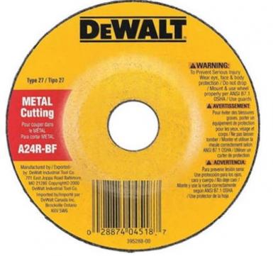 Disco Metal Dw 4 1/2"x3/32"x 7/8