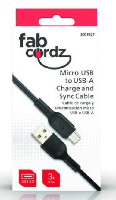 C&s Cable Micro-usb 3'
