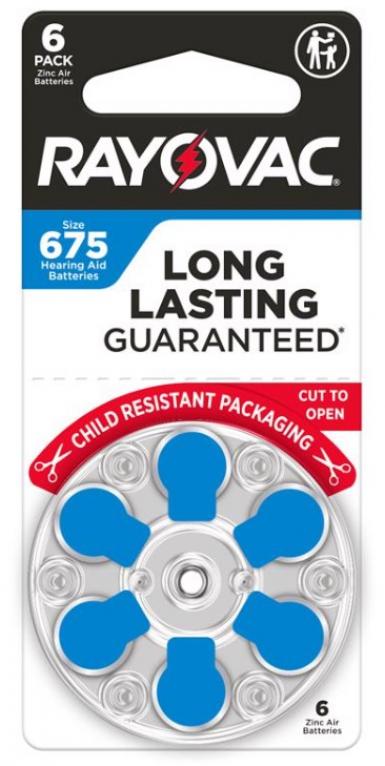 Battry Hearaid Da675 Cd6