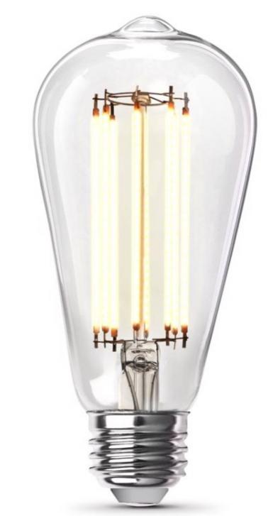 Led Flt St19 E26 Dl100w 2pk