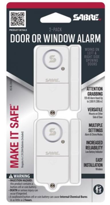 Alarma Para Puerta O Ventana 2pk