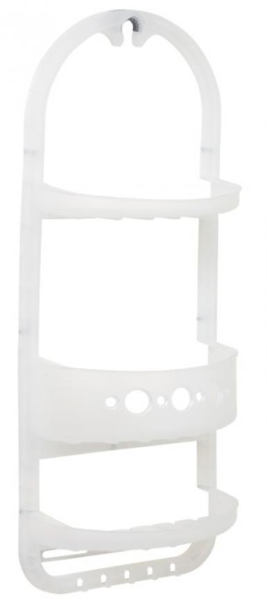 Shower Caddy Plstc White