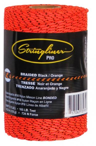 Bonded Line Blk/org 500'