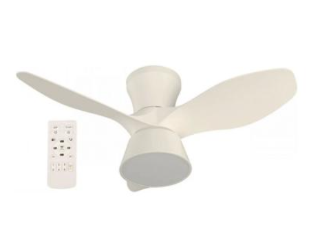 Abanico Techo 32" Wht C/lu C/rem