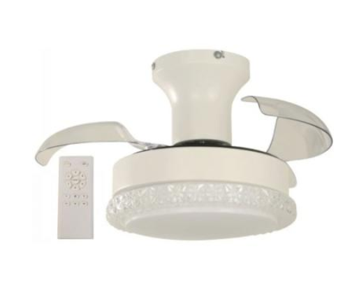 Abanico Techo 22" Wht C/lu C/rem