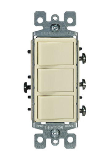 Switch Triple Decora Ivory