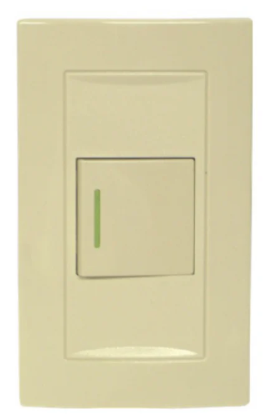 Switch Senc Decora C/luz Ivory