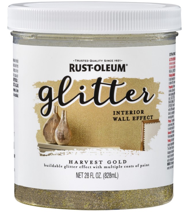 Glitter Paint Gold Qt 28oz
