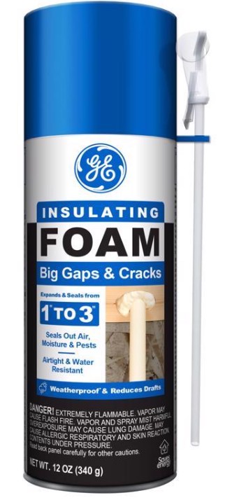 Foam Spray Big Exp 1" A 3" 12oz