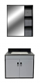 Conjunto 4153 Negro/gray 24" 2bx