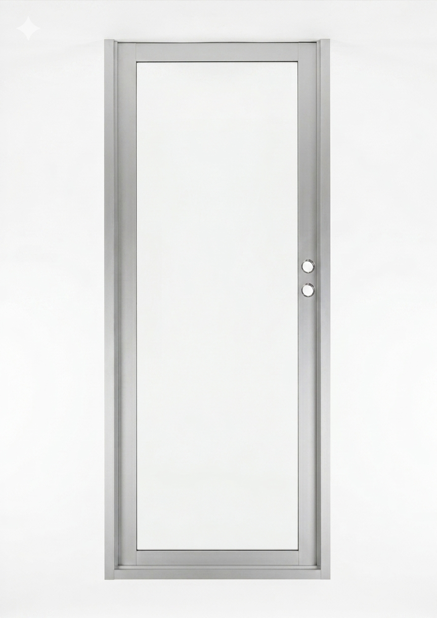 Puerta Alum Fullglass 36x80 T3
