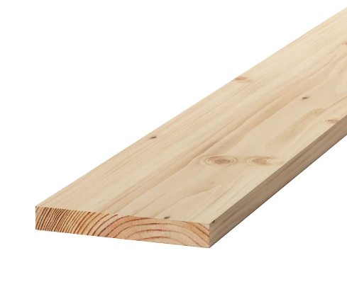 Madera Tratada 1x4x12 Anaranjada