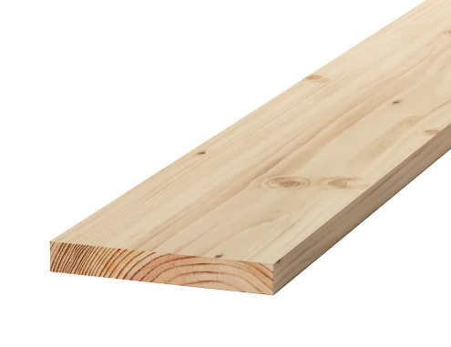 Madera Tratada 1x8x16 Anaranjada