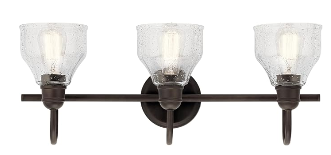 Lampara Pared 3l Bronze