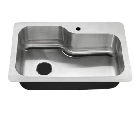 Fregadero Senc 33x22 9" 1roto As