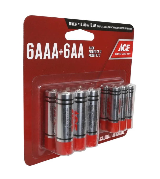BATERIA ACE ALKALINA 6AAA +6AApk