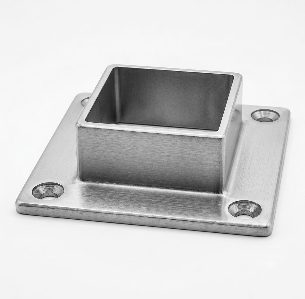 Flange Para Tubo Gal 2x2 Alto