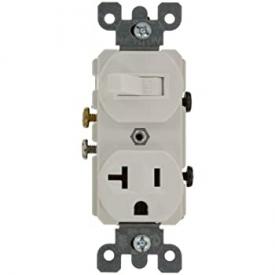 Switch Comb 20a,125v Blanco