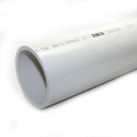 Tubo Pvc Sch#40 1 1/4" Blanco