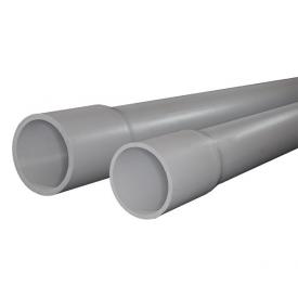 Tubo Gris Electrico Pvc 1"