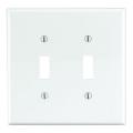 Tapa Switch Senc. 4x4 Pvc Blan