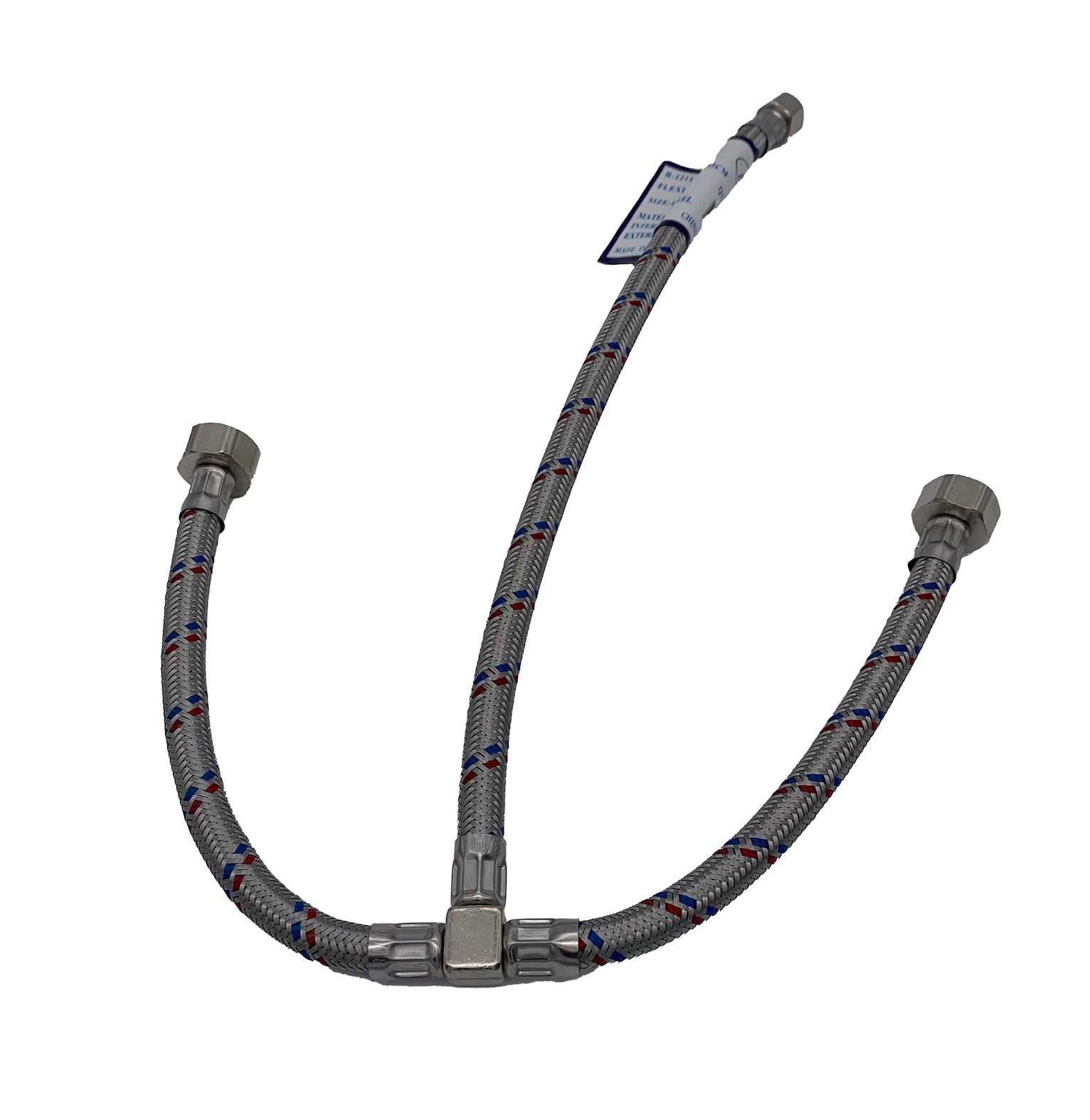 Flexible Y 1/2 X 1/2 X 3/8 X 20"