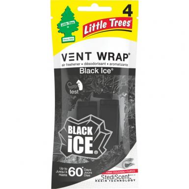 Vent Wrap Lt Blkice 4pk