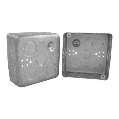 Caja 4x4 Hueca Ko 3/4 @ 1/2